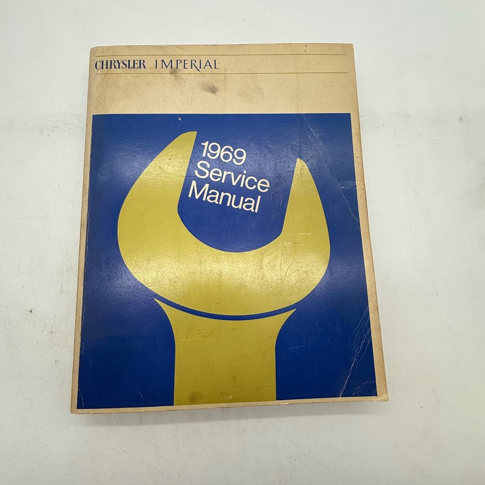 1969 Chrysler Imperial Newport 300 New Yorker Service Manual Shop Repair Book